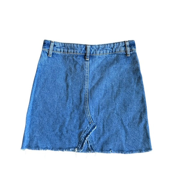 Sandro Paris Blue Denim Mini Skirt - Picture 4 of 8